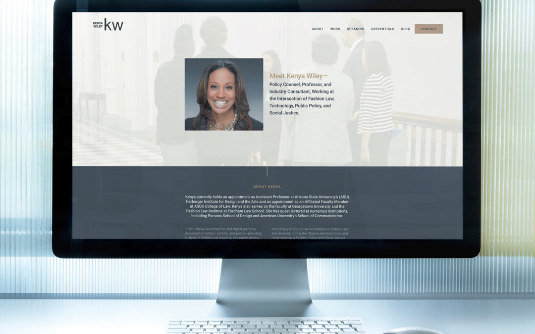 Custom Website Launch: Kenya Wiley