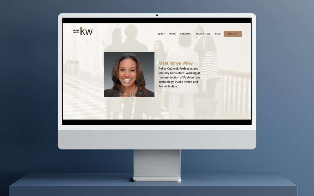 Custom Website Launch: Kenya Wiley