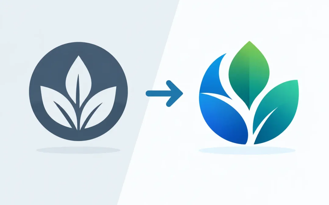 A Brand Refresh Before and After Example That Works